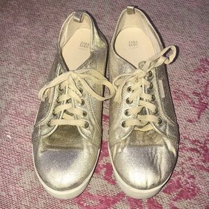Zara Gold Sneakers!